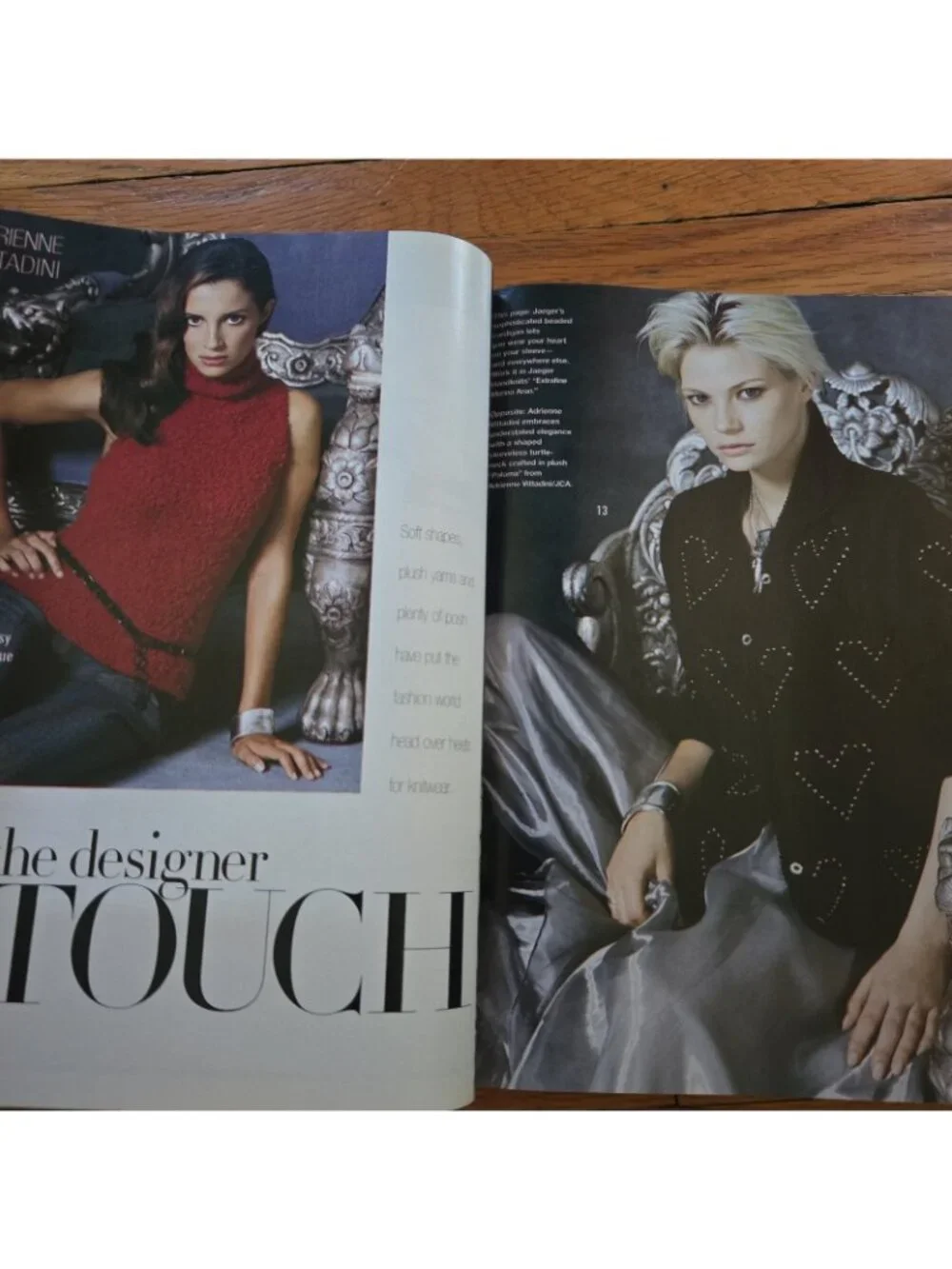 Vogue Knitting International Magazine, Holiday 2004 Poncho corset